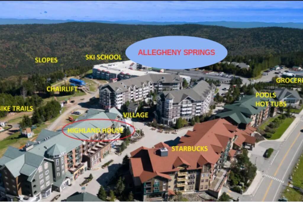 Allegheny339 Hot/tub/pool,ski In/out,village Apartment Snowshoe